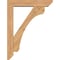 Ekena Millwork Legacy Slat Smooth Bracket w/ Offset Brace, Western Red Cedar, 5 1/2"W x 26"D x 34"H BKT0604X26X34LEC06SWR - alternate 4